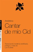 Portada de: Cantar de mío Cid