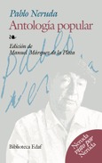 Portada de: Antología popular