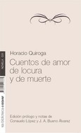Portada de: Cuentos de amor de locura y de muerte