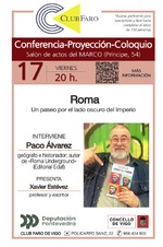 ROMA. UN PASEO POR EL LADO OSCURO DEL IMPERIO con PACO ÁLVAREZ
